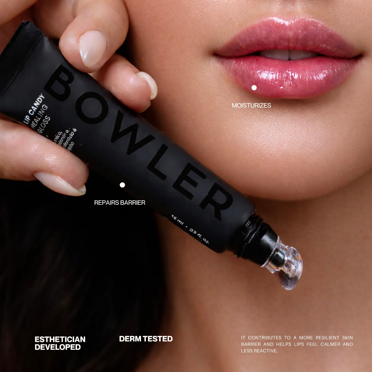 BOWLER Lip Gloss - Renewal Treatment