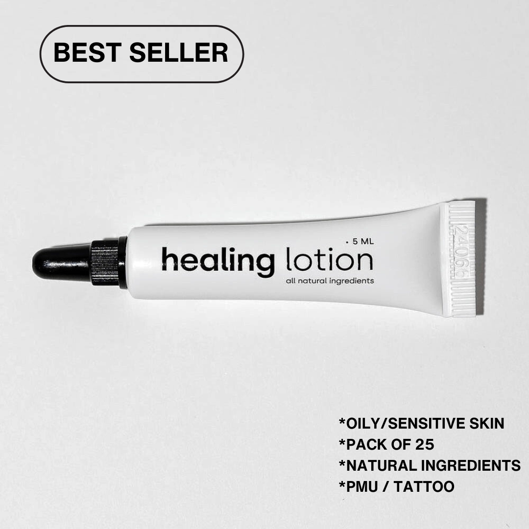 Healing lotion. Bowler Esthetics. Tattoo healing. PMU healing lotion. PMU healing balm.