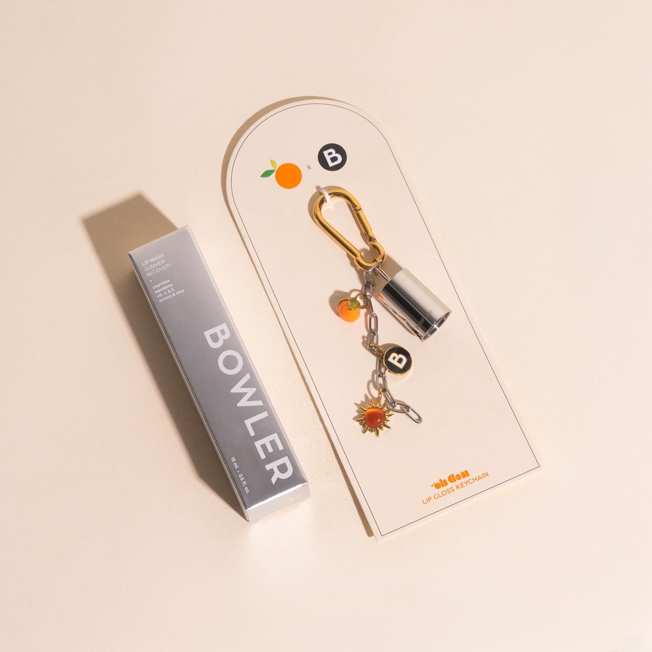 Preorder Lip Gloss Cap + Key Chain – Oh Clem + Bowler